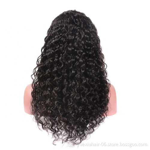 180% 200% Density HD Full Lace Human Hair Wigs For Black Women,Wholesale Brazilian Virgin Hair Transparent Lace Front Wig